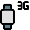 Third generation cellular version of smartwatch series icon