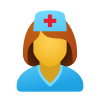 Krankenschwester weiblich icon