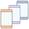 Plusieurs Smartphones icon