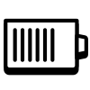 Batterie chargée icon