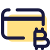 банковская карта-биткойн icon