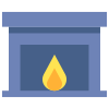 Fireplace icon