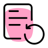 Refresh document from company digital file system icon