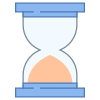 Reloj arena abajo icon
