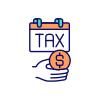 Taxation icon