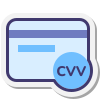 Code de vérification de carte bancaire (CVV) icon