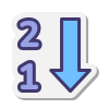 Reversed Numerical Sorting icon