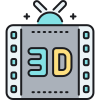 3d Film icon