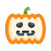 Halloween pumpkin icon