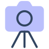 Camera on Tripod icon