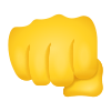 emoji de punho que se aproxima icon