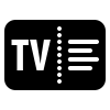 canone televisivo icon