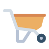 Wheelbarrow icon