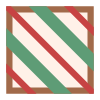 Modèle de canne de bonbon icon