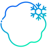 external-Snowball-winter-holiday-bearicons-gradient-bearicons icon