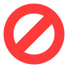 Banned icon