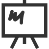 Whiteboard icon