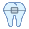 Brackets dentales icon