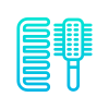 Comb icon