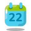 Calendário 22 icon
