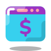 Paiement en ligne icon