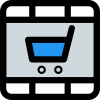 Sales and Marketing video with shopping cart icon