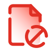 File Delete icon