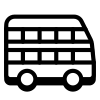 Bus turistico icon