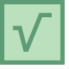 Quadratwurzel 2 icon