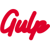 Gulp an open-source JavaScript toolkit by fractal innovations icon