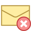 Message supprimé icon