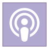 Podcasts da Apple icon