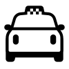 Taxi Back View icon