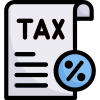 Big taxes icon