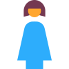 Mujer de pie icon