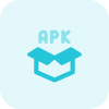 Apk file resource system to install program on android OS icon