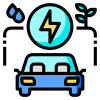 Hybrid Car icon