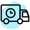 Cooking items wagon is waiting for supplies delivered icon