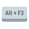 alt+f3キー icon