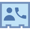 Contact téléphonique icon