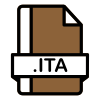 外部-ita-文件格式-creattype-filed-outline-colourcreattype icon