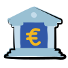 construction d'une banque européenne icon