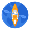 Kayaking icon