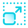 Redimensionner icon