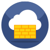 Cloud Brickwall icon