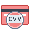 Code de vérification de carte bancaire (CVV) icon