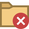 Delete Folder icon