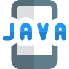 Java operating system on a cell phone icon