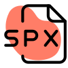 SPX a free speech codec software used on VoIP applications and podcasts icon