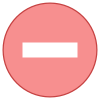 No Entry icon